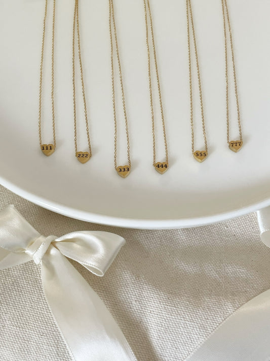 Angel numbers necklaces